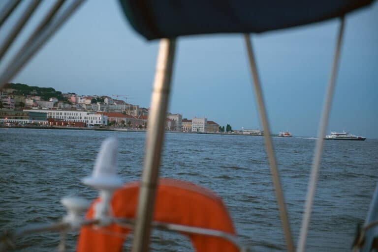 Vista para a margem de Lisboa