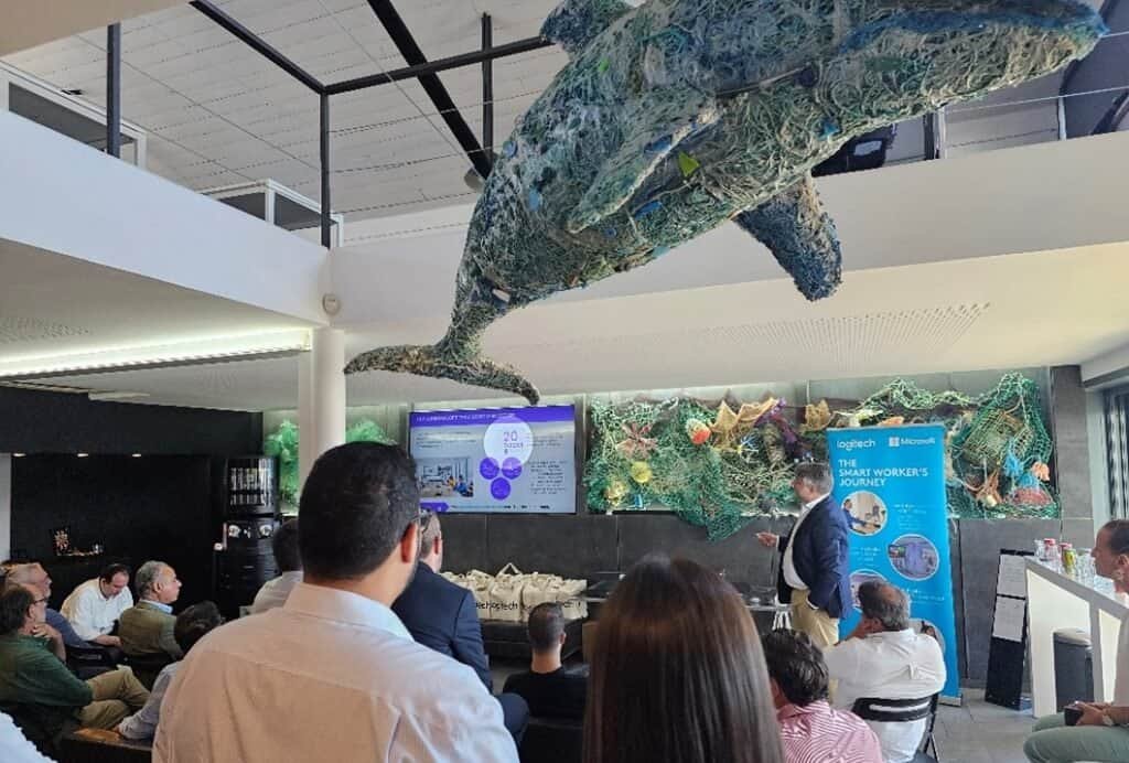 Présentation de nouveaux équipements technologiques - Avant la sortie en bateau